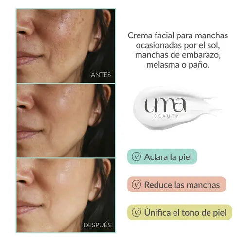 Aclara, unifica e ilumina tu piel en solo 21 días.