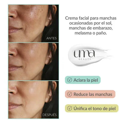 Aclara, unifica e ilumina tu piel en solo 21 días.