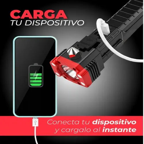 Linterna Táctica SWAT/Seguridad en tu mano